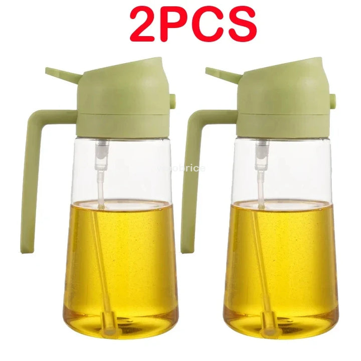 2-in-1 spray bottle, oil or olive oil