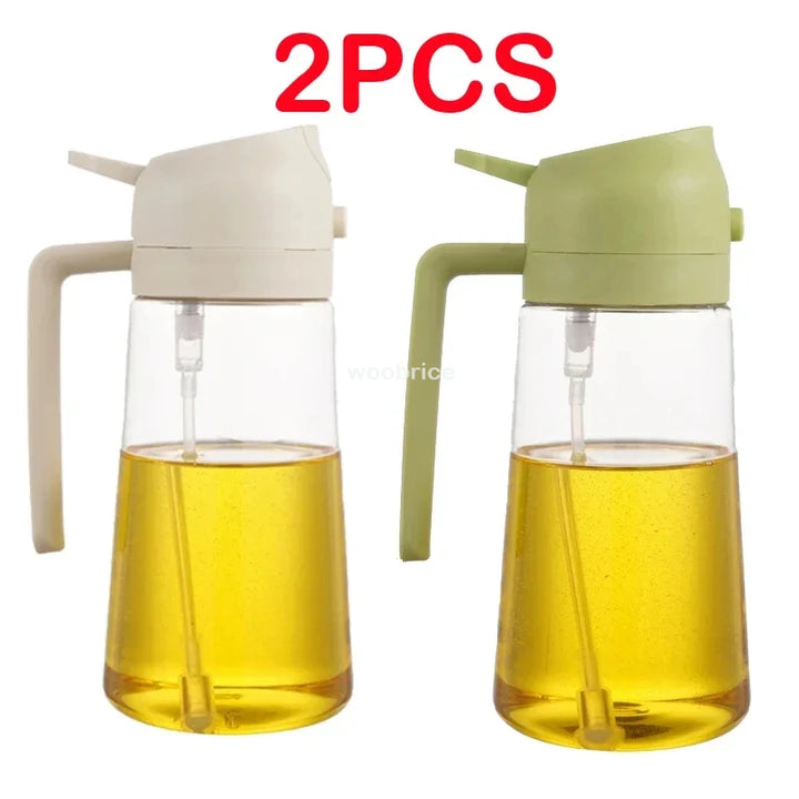 2-in-1 spray bottle, oil or olive oil