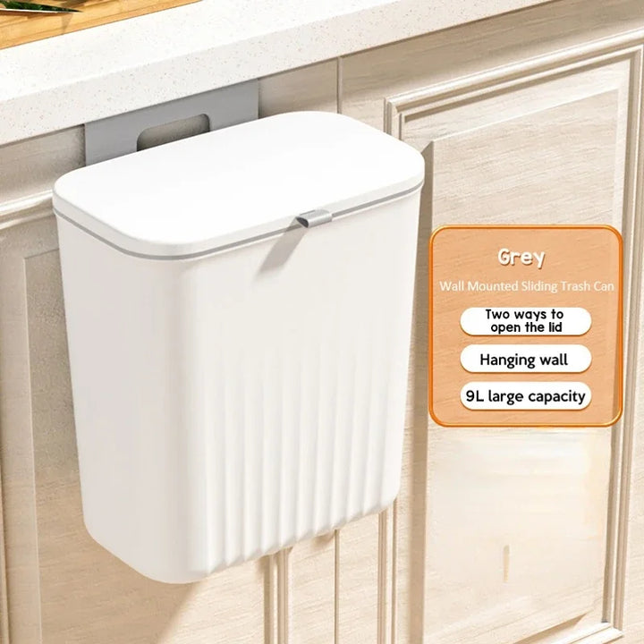 "Wall-Mounted Trash Can – Practical, Stylish & Space-Saving Solution!" 🚀