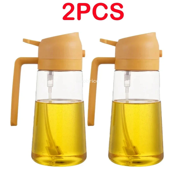 2-in-1 spray bottle, oil or olive oil