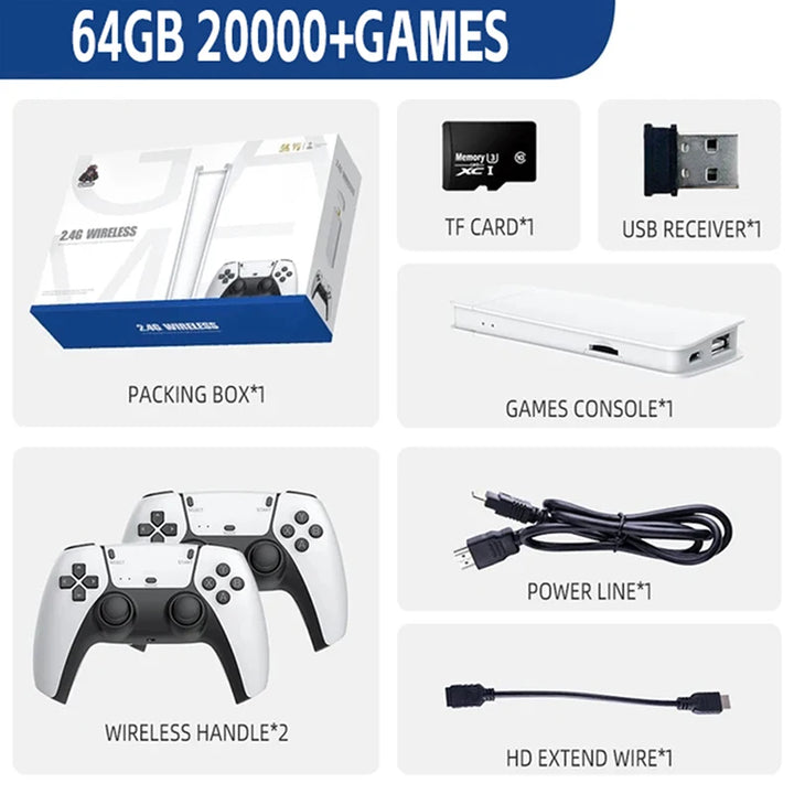 Relive Gaming Nostalgia with the M15 Retro Game Console – 20,000+ Games in One Device!