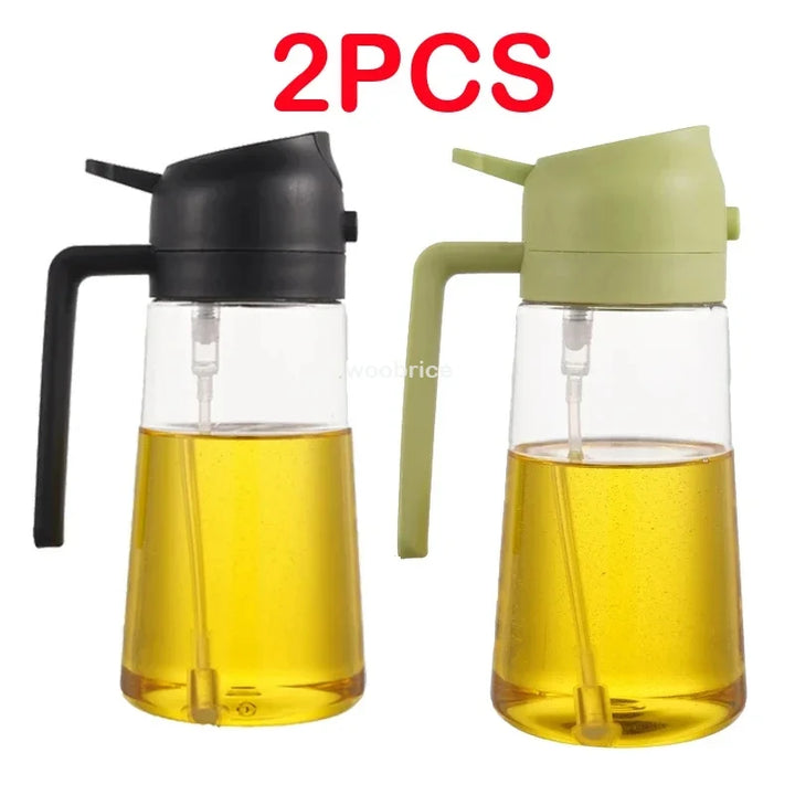 2-in-1 spray bottle, oil or olive oil