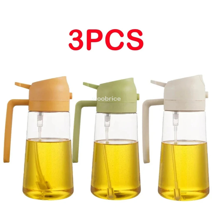 2-in-1 spray bottle, oil or olive oil