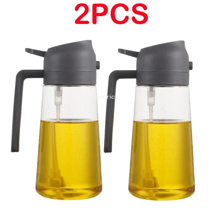 2-in-1 spray bottle, oil or olive oil