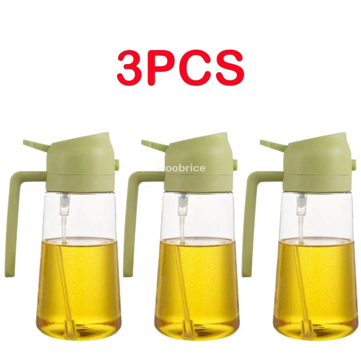 2-in-1 spray bottle, oil or olive oil