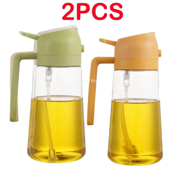 2-in-1 spray bottle, oil or olive oil