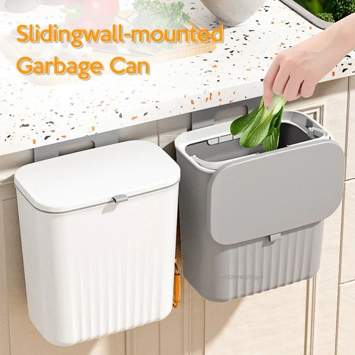 "Wall-Mounted Trash Can – Practical, Stylish & Space-Saving Solution!" 🚀